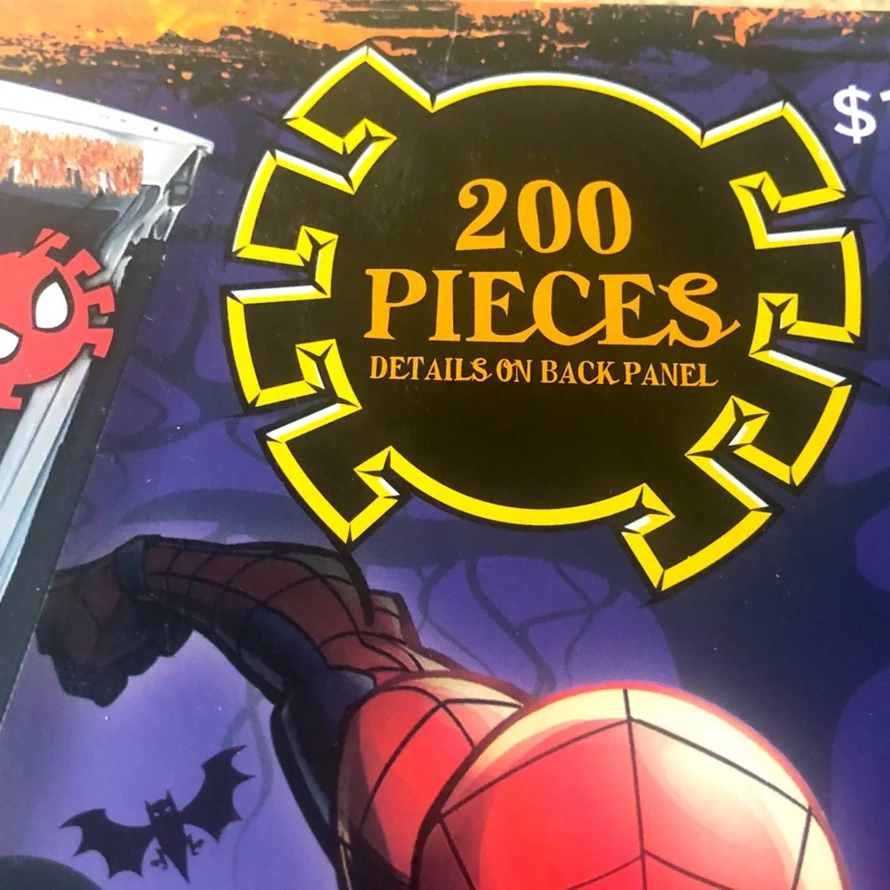 Spider-Man Halloween trunk or treat, home or bday party decor - 200 pieces! NWT